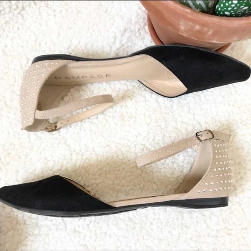 Rampage. Brand new! Pointed-toe, ballet flat.